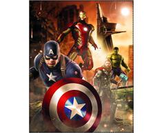 CTI 042761 - Plaid in pile, 110 x 140 cm, multicolore