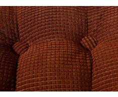 MSYOU - Cuscino per sedia morbido, rotondo, comodo, per casa, cucina, giardino, sala da pranzo, ufficio, 40 x 40 cm (blu scuro)