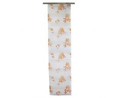 Gözze 66021-36-6045 Lusaka - Tenda a pannello semifiltrante, effetto seta, fissaggio con velcro, in poliestere, certificazione Oeko-Tex® Standard 100, 60 x 245 cm, arancione