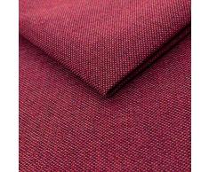 HEKO PANELS Stoffa al Metro Tessuti e Stoffe a Metro - 100% Poliestere Facile da Pulire - Tessuti per Tappezzeria per Divani Sedie Poltrona e Cuscini - Rosa