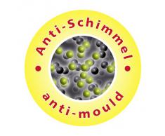 Wenko 20052100 Tenda Doccia antimuffa Cat - Antibatterica, Lavabile, Poliestere, Multicolore