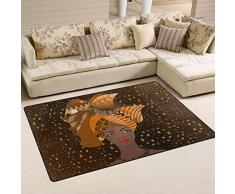 Mnsruu - Tappeto per cameretta dei bambini, stile africano