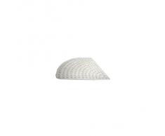 Ridap RM3009 Tappeto per vasca da bagno e piatti doccia, Bianco, 60 x 60 cm