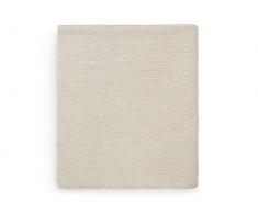 Jollein 516-511-65360 - Coperta a maglia Nougat, 75 x 100 cm, colore: Crema