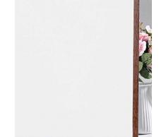 FEOMOS Pellicola oscurante bianca per finestre, 100% luce che blocca la luce, si attacca alla privacy, oscuramento totale della finestra, 60 cm x 300 cm