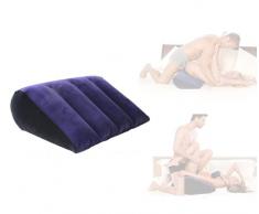 Cuscino da seduta triangolare gonfiabile, cuscino da seduta gonfiabile portatile, cuscino da appoggio yoga, cuscino da viaggio per riposo a letto