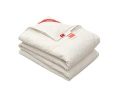 Pikolin Home Piumino in piumino 92% DUO 4 stagioni 120 + 160 g, imbottitura nordica, esterno cotone, traspirante, extra morbido, varie misure