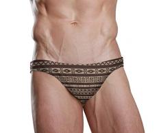 FANTAZIO Africano Tappeto Modello Uomini Costumi da Bagno Bikini Swim Brief Board Shorts Surf Boxer 1 XXX-Large