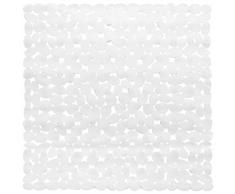 Brandsseller-Tappetino Antiscivolo per Doccia in Effetto Pietra Bianco 53x53cm