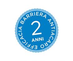 Allergosystem Set Antiacaro Composto da coprimaterasso con Cerniera per Letto Singolo, 90x200x20cm e copricuscino, 50x80cm, 100% Polipropilene