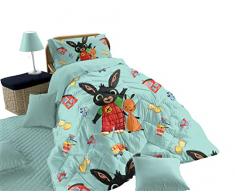 hermet BING BUNNY | Trapunta Letto Singolo In Microfibra | Piumone Invernale | Prodotto Ufficiale