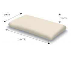 Cuscino in memory foam misura 73x42x13 anallergico Guanciali memory form