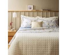 Completo Letto Lenzuola Matrimoniale ZUCCHI in Puro Raso di Cotone Due 2 Piazze Sopra + Lenzuolo sotto con angoli + Federe con volani (Aurea C1)