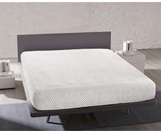 Banzaii Coprimaterasso Imbottito Antistress Massaggiante 1 Piazza e 1/2 120x200 cm