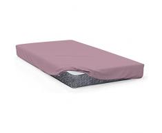 Leonardo Home - Lenzuolo piazza e mezza con angoli 100% puro cotone Oeko-Tex® - prodotto 100% MADE IN ITALY - colori tinta unita