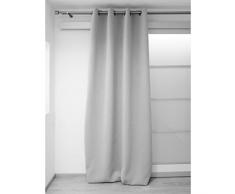 Tenda con occhielli OSCURANTE 140 x 240 cm silver grigia