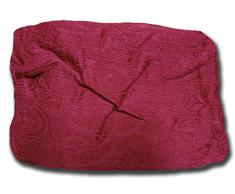 Corredocasa - Copripoltrona Elastico, Poliestere-Cotone, Bordeaux, da 85 a 110 cm