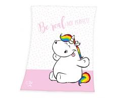 Herding Coperta in Pile Pummeleinhorn, 130 x 170 cm, 100% Poliestere, Pile