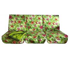 Stiliac REVERSO Fodera di Ricambio per Cuscino, Verde