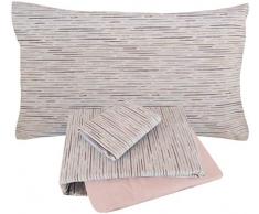 Zucchi Easy Chic Completo Letto in Cotone 100% Flanella Americana Art. Demetrio (6, Matrimoniale 2 piazze)