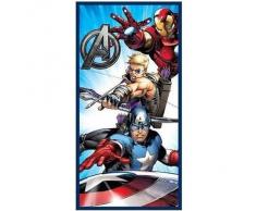 TELO MARE ASCIUGAMANO AVENGERS MARVEL IN COTONE CM. 140X70 - AV09001