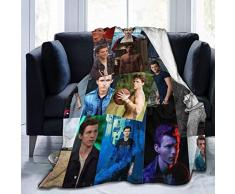 Tom Holland Coperta in micro pile ultra morbido, 152,4 x 127 cm