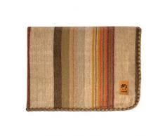 Alpakitas Coperta in lana di alpaca | Coperta in lana di alpaca di alta qualità, calda, sottile, bella, accogliente | Queen size 221 x 162 cm | Ultra-morbida, ipoallergenica e traspirante (marrone)