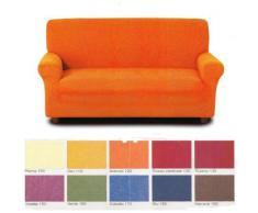 COPRIDIVANO 2 POSTI SOFA COVER IN TESSUTO BIELASTICO MISURE DIVANO DA: DA 120 A 170 CM COL FOTO A SCELTA