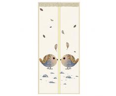 LH-FW Schermo zanzariera Tenda Tenda Estate Door Screen Magnetica con Velcro Chiusura Automatica per Porte Finestre Balcone Soggiorno