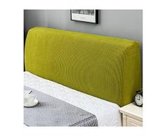 SWJ-swjssb Matrimoniale Singolo Copritestata per Testiera del Letto Fodera 1 Piazza e Mezza all-Inclusive Letto Copritestiera Tessuto Lavabile Antipolvere testiera Fodera di Protezione