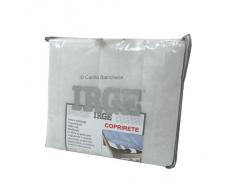 IRGE coprirete trapuntato con laccetti matrimoniale due piazze H218