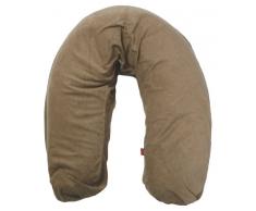 Easy, Federa per cuscino da allattamento, 190 cm, Marrone (taupe)