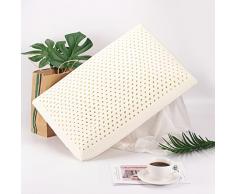 Talatex Dunlop 100% naturale di prima qualità, cuscino in lattice a basso profilo, aiuta ad alleviare la pressione, nessun prodotto chimico tossico memory foam, confezione perfetta miglior regalo