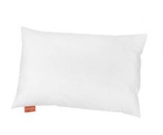 sleepling 196735 cuscino per bambini 40 x 60 cm, Made in EU, 100% cotone anallergico, bianco