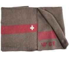 Mil-Tec 14428509-coperta di Lana, Coperta Unisex Adulto, Marrone, 200X140