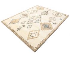 Tappeto Berber Indo - Off-Bianco/Beige 190x240 Tappeto Moderno