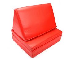 Thai Cushion UK Impermeabile Vinile Rosso Tre Volte Cuscino Tailandese
