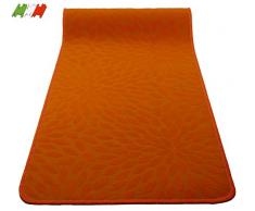 CASA TESSILE Tappeto Cucina passatoia Antiscivolo Largo 50 cm. Ariel - Arancio, 150 cm.