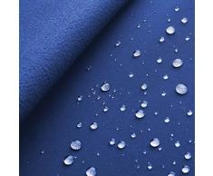 Arctic Softshell - tessuto impermeabile al vento & all'acqua - laminato a 3 strati - stoffa al metro (azzurro reale)