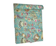 tribal Asian Textiles Indian vintage kantha Quilt cotone patchwork coperta copriletto, Queen