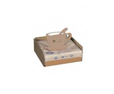 PORTA TOVAGLIOLI TAZZINA BEIGE