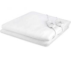 PEKATHERM – Scaldaletto Elettrico Matrimoniale, 2x60W, 160x140cm | Scaldaletto Matrimoniale Elettrico, Termocoperta con 2 Livelli di Temperatura