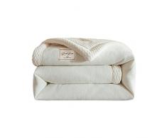 Ergocar Coperta, Coperta Pile Doppio Strato Vello, Fluffy Coperta in Pile Spessa Coperta, Coperta da Divano in Pile Caldo Morbida, Coperta di Pile Sherpa per Letto e Divano Letto Coperte di Sherpa