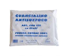 GUANCIALINO ANTISOFFOCO Cuscino antisoffoco per bambini 29X37 CM H.3,5 BIANCO