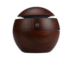 Umidificatore Ambiente,Darringls Diffusore di Aromi,Umidificatore per Aromaterapia, Diffusore a Ultrasuoni Portatili Air Aroma Oli Essenziali, Modalità di Nebulizzazione Regolabile, Silenzioso