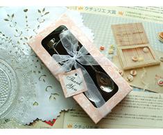 Bomboniera Cucchiaio Cucchiaino ACCIAIO caffè spoon di nozze regalo matrimonio