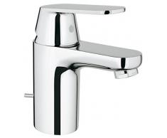 Grohe 32825000 Eurosmart Cosmopolitan Miscelatore Monocomando per Lavabo, Taglia S, con Astina a Saltarello, Cromo