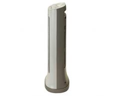 bimar HP110 Stufetta elettrica a Colonna, Termoventilatore Elettrico da 1500W a Basso Consumo, Termostato Regolabile e 2 Potenze di Riscaldamento, Corpo in Plastica con Maniglia Integrata