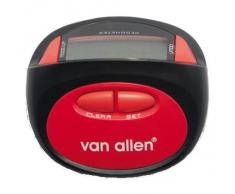Vanallen 32763 Contapassi, Rosso / Nero, Taglia Unica