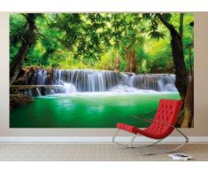 GREAT ART Animali della Giungla FOTOMURALE - Safari Quadro da Parete - XXL Giungla Decorazione da Parete - tappezzeria da Parete cameretta dei Bambini by (140 x 100 cm)